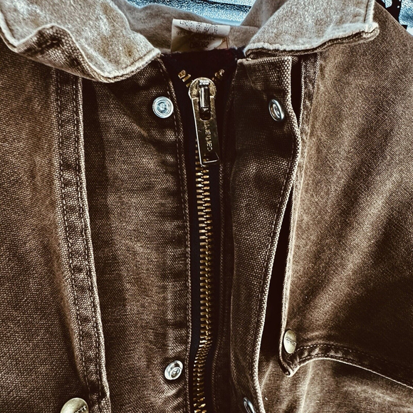 Vintage Y2K 90s Cape Shoulder Duck 2XL Jacket Coat Ranch Farm Chore Western USA - Picture 6 of 8